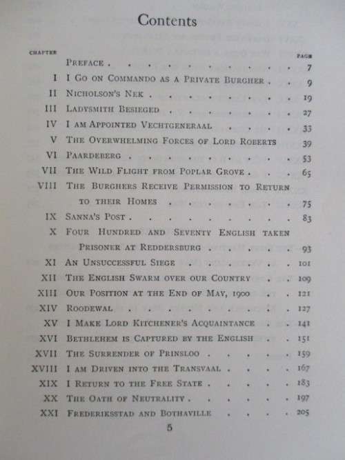 1902 FIRST EDITION - THREE YEARS WAR (OCT. 1899-JUNE 1902) BY BOER GENERAL CHRISTIAAN RUDOLF DE WET