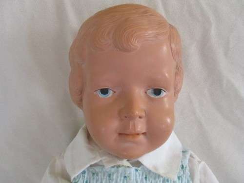 RARE - LARGE 54CM TALL ANTIQUE 1930's PALITOY CELLULOID DOLL - MODEL 55