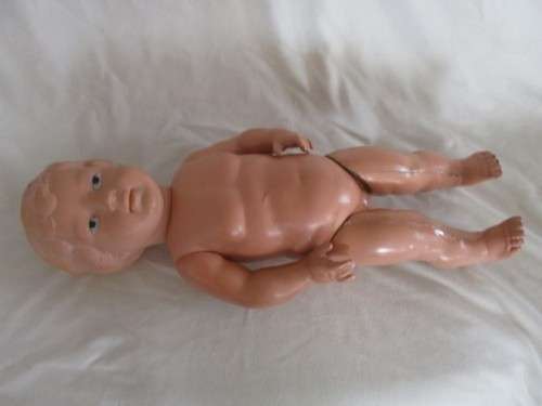 RARE - LARGE 54CM TALL ANTIQUE 1930's PALITOY CELLULOID DOLL - MODEL 55