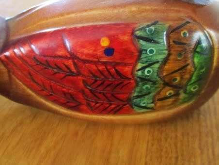 SO SPECIAL - A PAIR OF VINTAGE WOODEN HANDCRAFTED KOREAN MANDARIN WEDDING DUCKS - SIGNED ON BASE