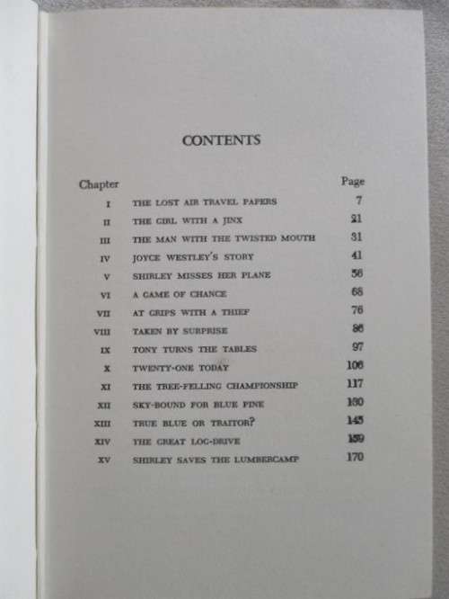 1961 HARCOVER & JACKET - THE SHIRLEY FLIGHT AIR HOSTESS SERIES BY JUDITH DALE - CANADIAN CAPERS
