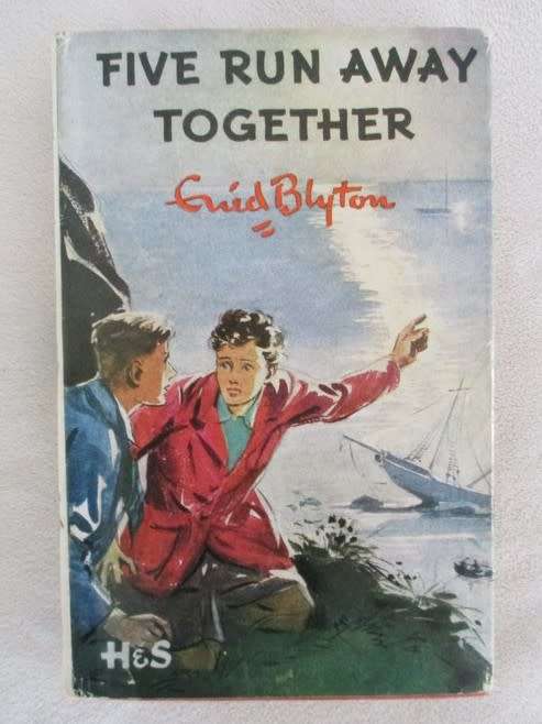 1968 HARD COVER PLUS DUST COVER - ENID BLYTON - FIVE RUN AWAY TOGETHER