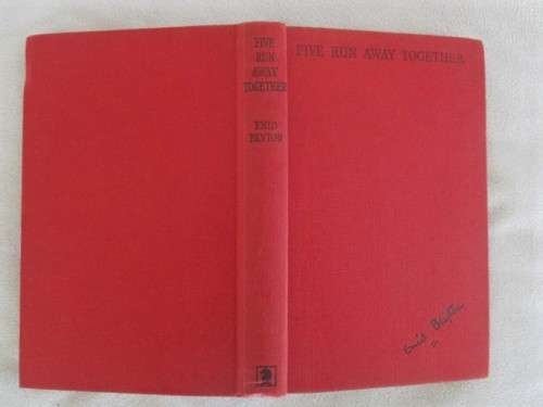 1968 HARD COVER PLUS DUST COVER - ENID BLYTON - FIVE RUN AWAY TOGETHER