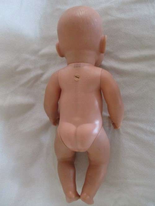 MORE BARGAINS -  42CM TALL ZAPF CREATIONS BABY BORN DOLL WITH BABY BORN BABY-GRO AND T-SHIRT