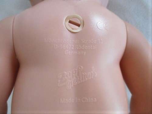 MORE BARGAINS -  42CM TALL ZAPF CREATIONS BABY BORN DOLL WITH BABY BORN BABY-GRO AND T-SHIRT