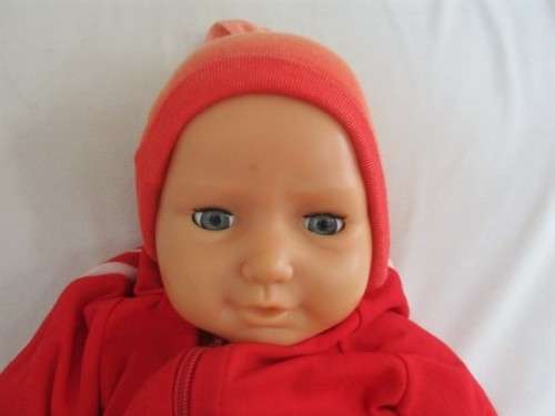 LARGE VINTAGE 1980's PRIMA BABY ANGEL DOLL - 60CM TALL