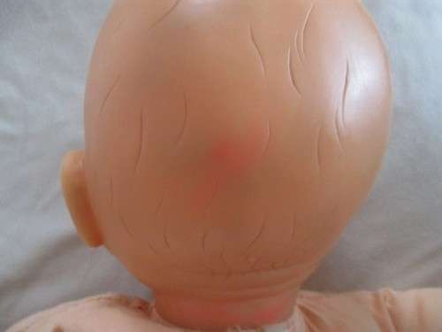 LARGE VINTAGE 1980's PRIMA BABY ANGEL DOLL - 60CM TALL