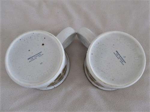 TWO RARE VINTAGE MIDWINTER STONEHENGE HAZELWOOD TRIOS