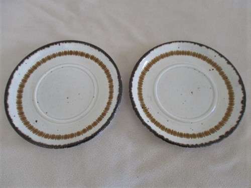 TWO RARE VINTAGE MIDWINTER STONEHENGE HAZELWOOD TRIOS