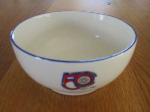 COLLECTABLE SOUTH AFRICAN BOWL -"DIE VOORTREKKERS HALFEEUFEES"