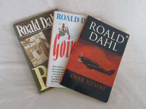 THREE GREAT AUTOBIOGRAPHICAL BOOKS - ROALD DAHL (PAPERBACKS)