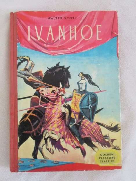 1964 HARD COVER -  IVANHOE BY WALTER SCOTT (ADAPTED FOR CHILDREN BY JASMINE ATTERBURY)