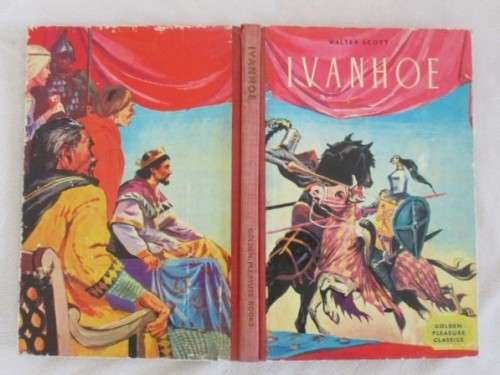 1964 HARD COVER -  IVANHOE BY WALTER SCOTT (ADAPTED FOR CHILDREN BY JASMINE ATTERBURY)