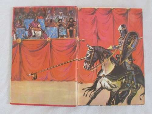 1964 HARD COVER -  IVANHOE BY WALTER SCOTT (ADAPTED FOR CHILDREN BY JASMINE ATTERBURY)