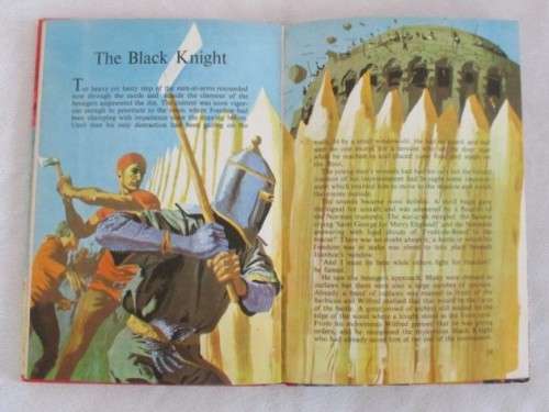 1964 HARD COVER -  IVANHOE BY WALTER SCOTT (ADAPTED FOR CHILDREN BY JASMINE ATTERBURY)