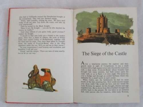 1964 HARD COVER -  IVANHOE BY WALTER SCOTT (ADAPTED FOR CHILDREN BY JASMINE ATTERBURY)