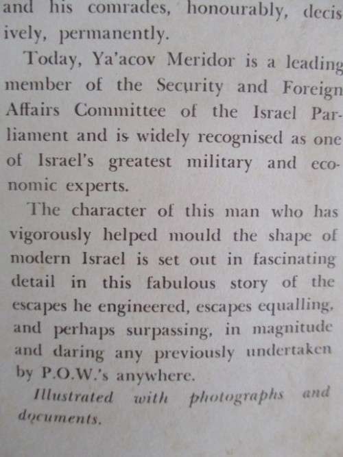 1ST ENGLISH EDITION SIGNED BY AUTHOR -  ACCOUNT OF THE JEWISH STRUGGLE FOR AN INDEPENDENT PALESTINE