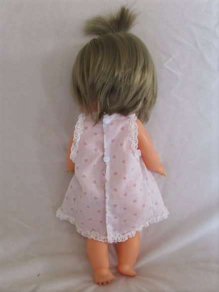 A LOVELY VINTAGE DOLL WITH THE SWEETEST FACE AND SEPARATE TOES!