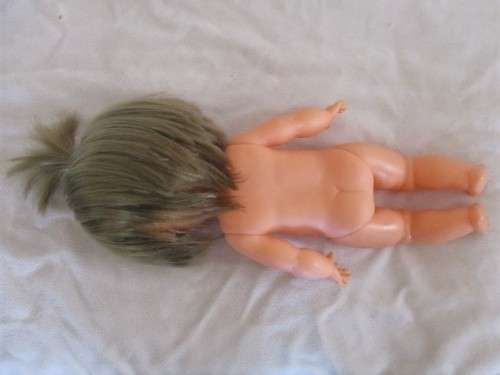 A LOVELY VINTAGE DOLL WITH THE SWEETEST FACE AND SEPARATE TOES!