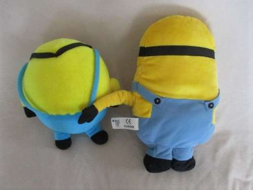 BARGAIN TIME!!  TWO PLUSH MINIONS FROM DESPICABLE ME