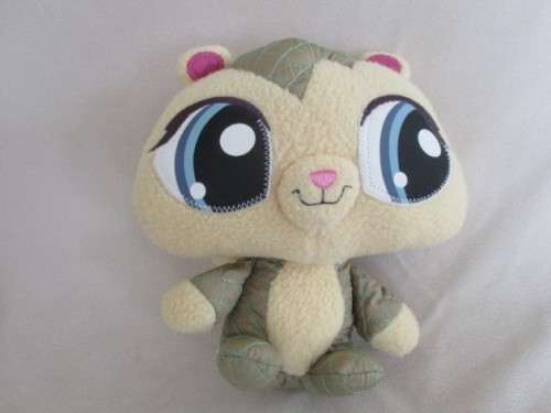 BARGAIN TIME!! COLLECTABLE PLUSH LPS (LITTLEST PET SHOP) SQUIRREL - 20CM
