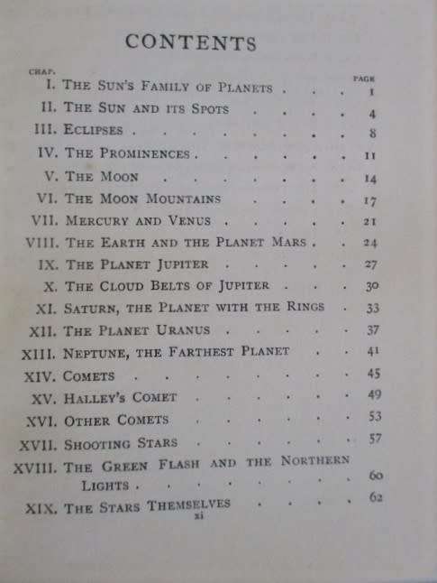 RATHER RARE!!  1910 - STARS SHOWN TO THE CHILDREN BY ELLISON HAWKS - A GEM!