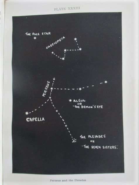 RATHER RARE!!  1910 - STARS SHOWN TO THE CHILDREN BY ELLISON HAWKS - A GEM!