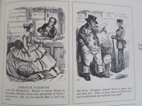 1972 - CAP AND BELL - PUNCH`S CHRONICLE OF ENGLISH HISTORY IN THE MAKING, 1842-1861 - LARGE BOOK