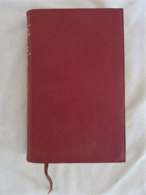 1954 - DOMBEY AND SON BY CHARLES DICKENS - SOFT FAUX LEATHER COVER