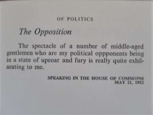 NEED CHEERING UP?  WINSTON CHURCHILL HIS WIT AND WISDOM - HARD COVER IN AS NEW CONDITION