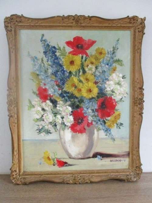 VINTAGE/ANTIQUE - STUNNING ORIGINAL OIL PAINTING BY RENOWNED BRITISH ARTIST ELIZABETH BRIDGE