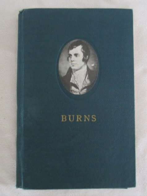 1945 HARD COVER - BRITHERS A` - A MINUTE A DAY WITH BURNS - BY PETER ESSLEMONT