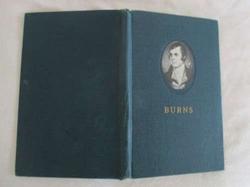 1945 HARD COVER - BRITHERS A` - A MINUTE A DAY WITH BURNS - BY PETER ESSLEMONT