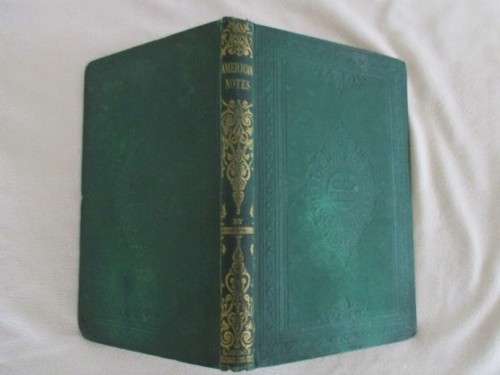 1863 - AN EARLY "CHEAP EDITION" OF CHARLES DICKENS - AMERICAN NOTES FOR GENERAL CIRCULATIONN