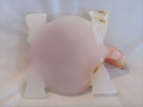 LARGE TURTLE CARVED OUT OF SEMI-PRECIOUS STONE
