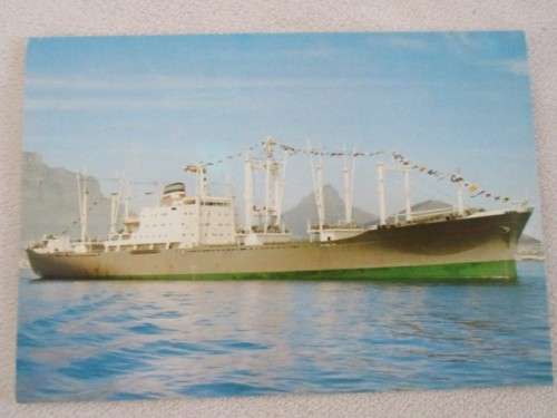 A BATCH OF TEN PRE-1980 SAFMARINE POSTCARDS OF S.A.SHIPS (WHEN HARARE WAS STILL SALISBURY)  - UNUSED
