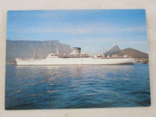 A BATCH OF TEN PRE-1980 SAFMARINE POSTCARDS OF S.A.SHIPS (WHEN HARARE WAS STILL SALISBURY)  - UNUSED
