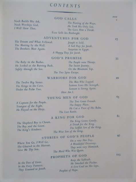 1955 HARD COVER - THE GREAT PROMISE BY MARY MILLER - PICTURE STORIES OF THE OLD TESTAMENT
