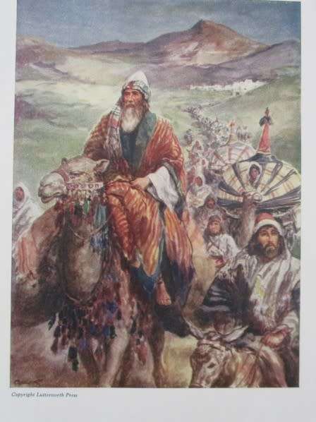 1955 HARD COVER - THE GREAT PROMISE BY MARY MILLER - PICTURE STORIES OF THE OLD TESTAMENT