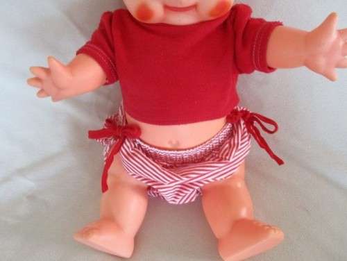 FOR ELIWAR 4960 ONLY - ADORABLE LARGE ROSY-CHEEKED VINTAGE KEWPIE - 39CM TALL