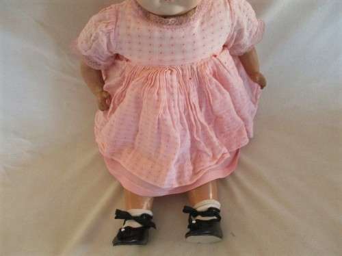 FOR RGERBER1987 ONLY - VINTAGE 1940's/50's COMPOSITION DOLL - LARGE - 49CM TALL
