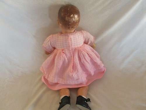 FOR RGERBER1987 ONLY - VINTAGE 1940's/50's COMPOSITION DOLL - LARGE - 49CM TALL