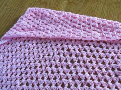 TWO REALLY LARGE VINTAGE CROCHETED BLANKETS - COMPLEMENT EACH OTHER (220CMX195CM & 290CMX180CM)