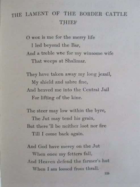 1920 - RUDYARD KIPLING - BARRACK-ROOM BALLADS  ( STILL WITH KIPLING'S "SWASTIKA" AND GANESHA EMBLEM)