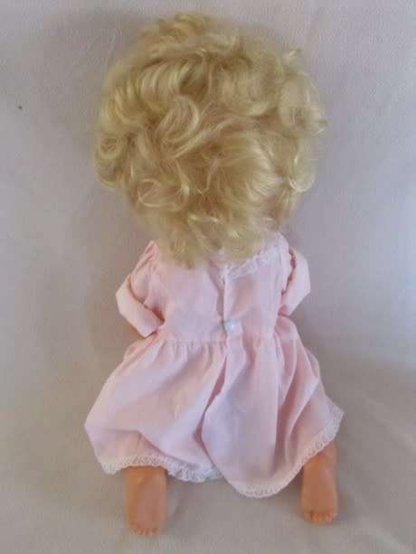 PRETTY VINTAGE 1980's COLLECTABLE FIRST LOVE BABY LOVE DOLL - 42CM TALL TWISTY BODY DOLL