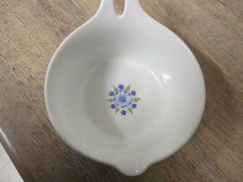 MID CENTURY  FIGGJO FLINT TURI-DESIGN SMALL CERAMIC SAUCE PAN - MADE IN NORWAY