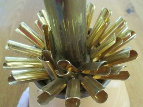 NOT A LAMP! A DELICIOUSLY RETRO MID CENTURY NOVELTY POP UP CIGARETTE DISPENSER - HAVE A PEEK!