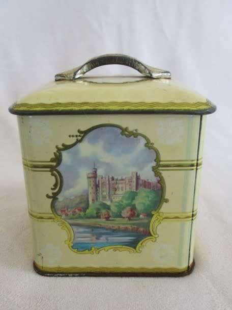 RARE VINTAGE 1950's MB TEA TIN