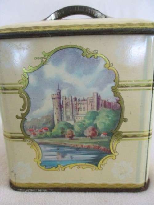 RARE VINTAGE 1950's MB TEA TIN