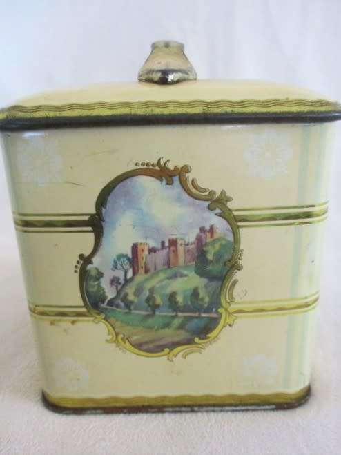 RARE VINTAGE 1950's MB TEA TIN